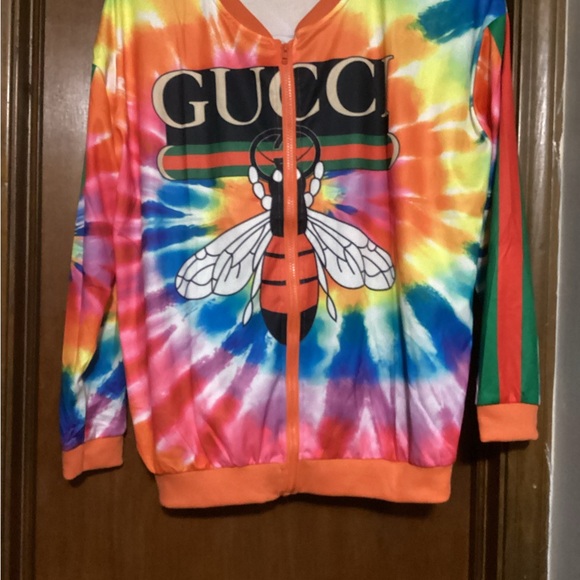 Multicolor Tie-Dye lightweight jackets - Picture 2 of 5